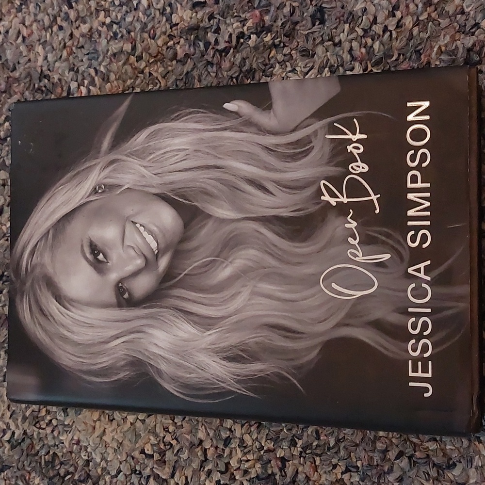 😮3/$10 Jessica Simpson 'Open Book' Hardcover